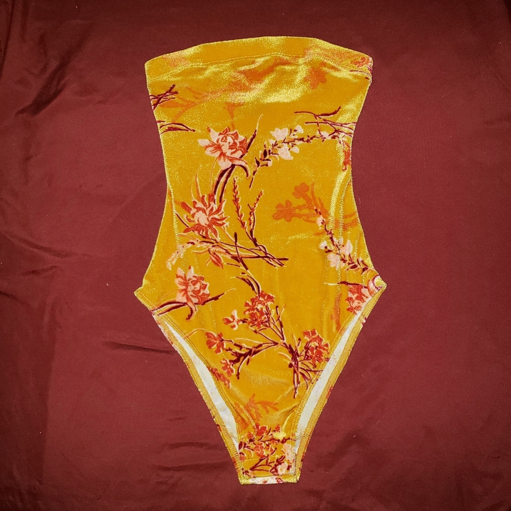 Out From Under Velvet Bodysuit